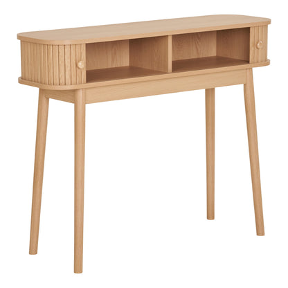 Console table, 2 doors, nature&lt;br&gt;100x30x80 cm