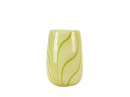 Zinnia vase, lime