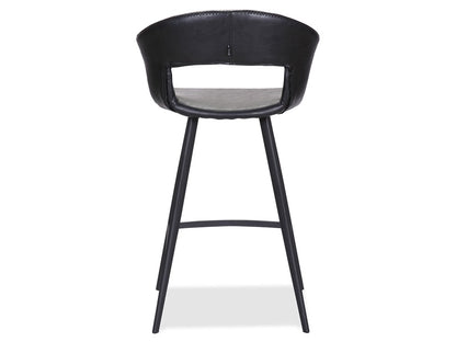 Tora bar stool, black