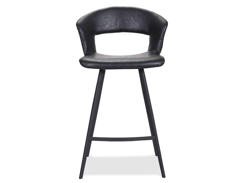 Tora bar stool, black