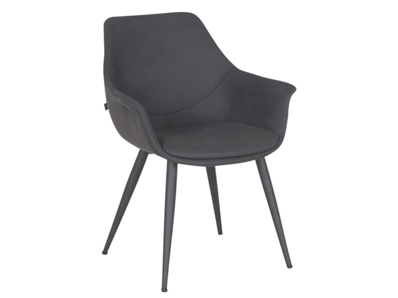 Signe chair, anthracite gray