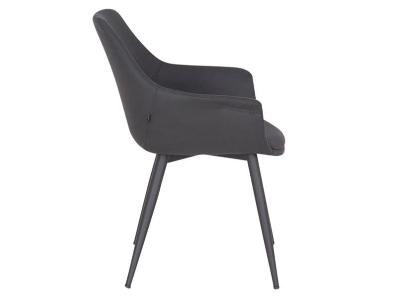 Signe chair, anthracite gray