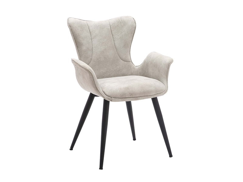 List chair, gray