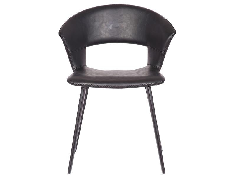 Tora dining table chair, black