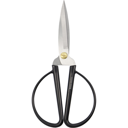 House Doctor - scissors, shears, black/silver - l: 18.9 cm, w: 9.6 cm