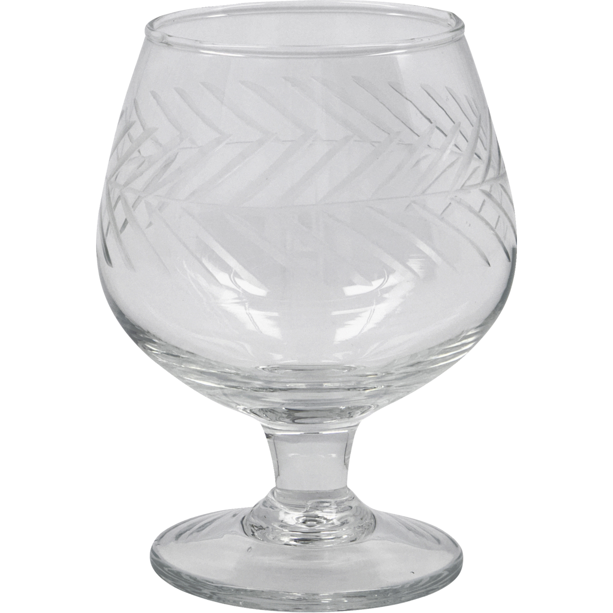 House Doctor - Cognac Glass, Crys, Ready - H: 11 cm, DIA: 7 cm