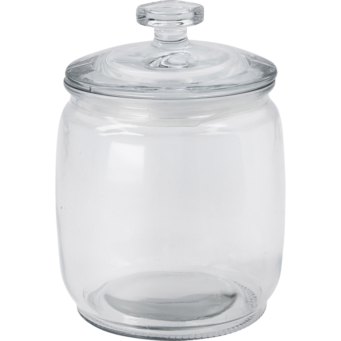 House Doctor - Storage Glass, Would, Ready - H: 14.6 cm, DIA: 11 cm