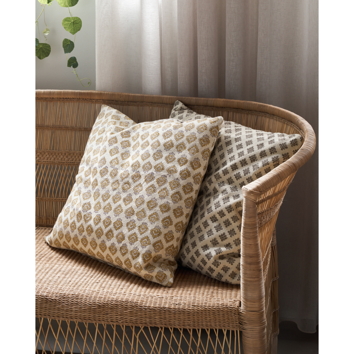 Pillowcases, HDSABA, beige