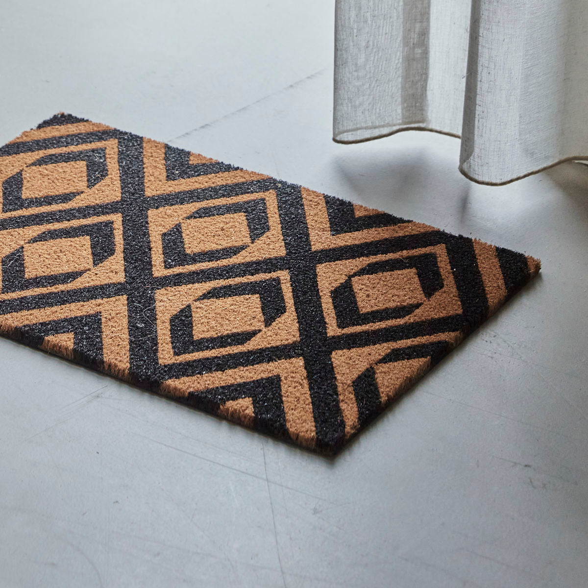 Doormat, Hdindi, Nature/Black