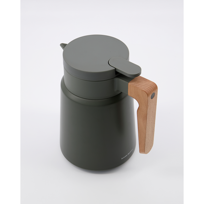 Thermos jug, cole, green