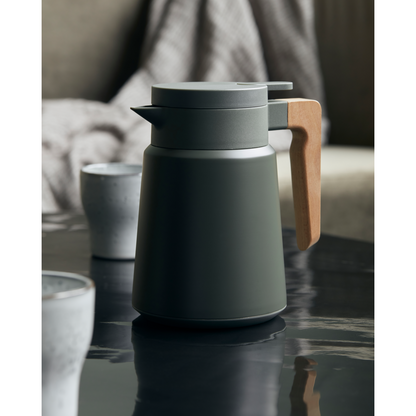 Thermos jug, cole, green