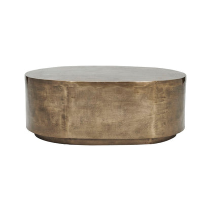 Coffee table, hdrota, antique brass finish