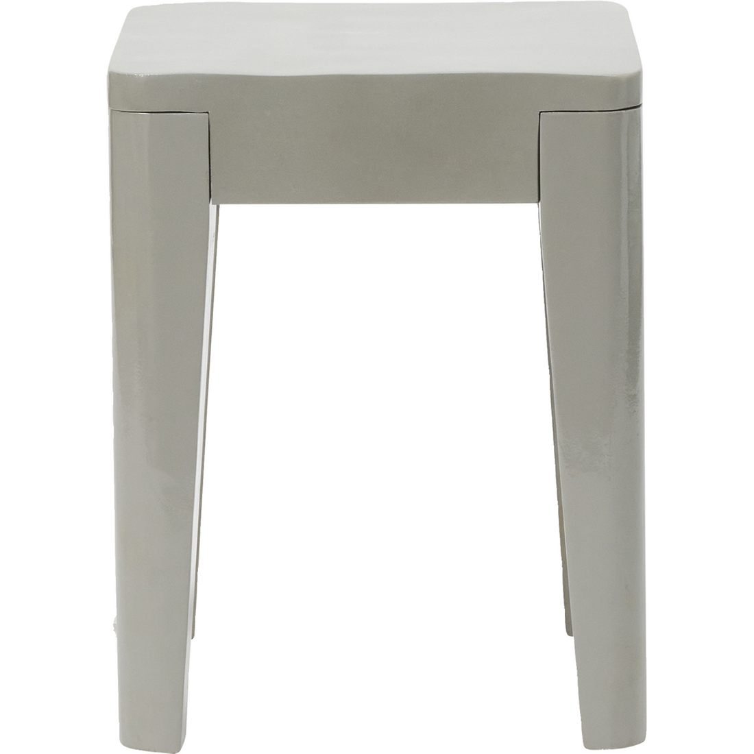 Stool, hdmolon, gray