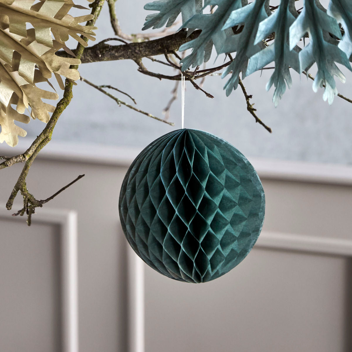 Christmas decorations, hdorb, green