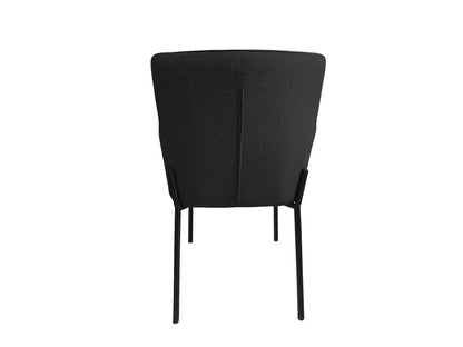 Gefion dining table chair, dark gray