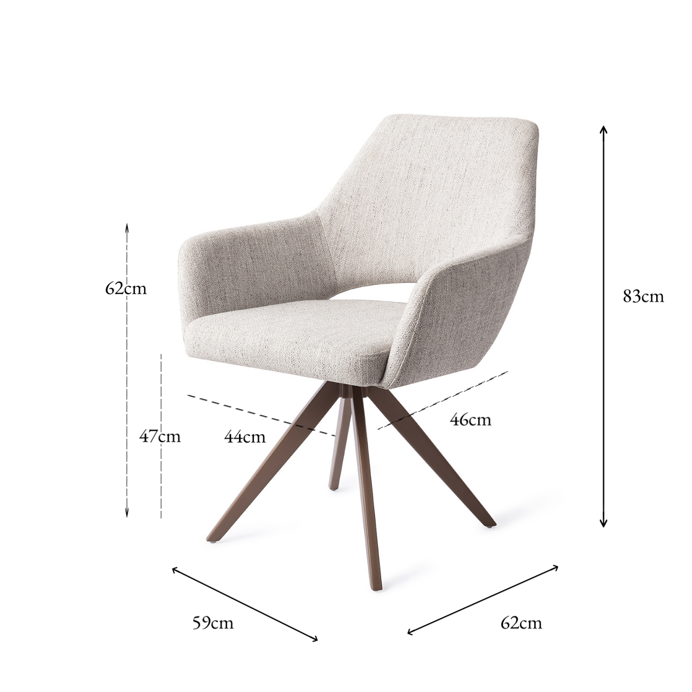 Yanai Dining Chair Pigeon