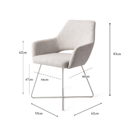 Yanai Dining Chair Pigeon