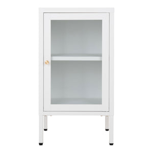 Dalby cabinet - cabinet, white with glass door