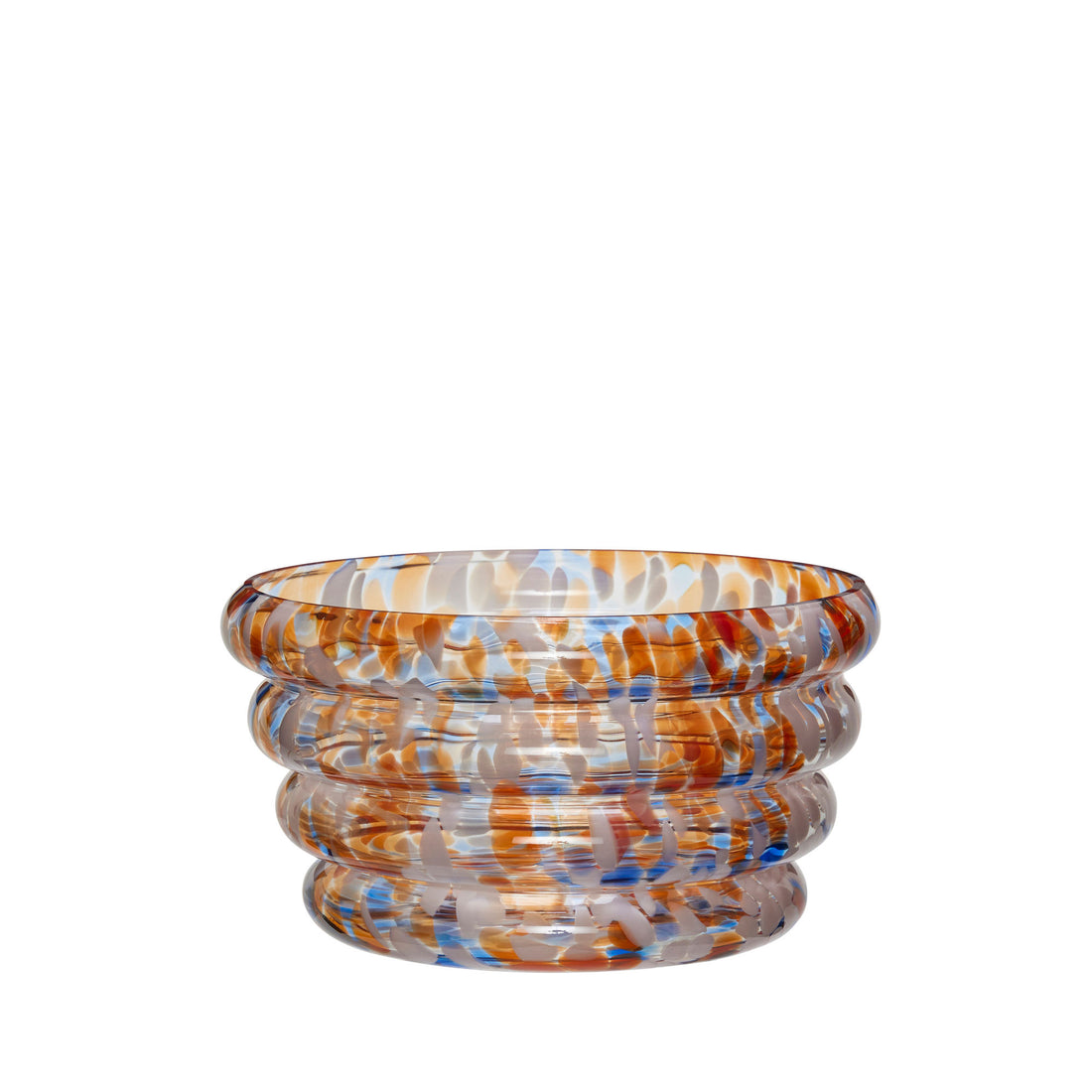 Hübsch blaze bowl multicolored