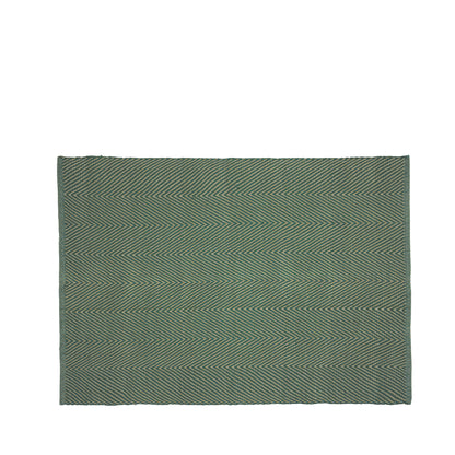 Hübsch mellow blanket green