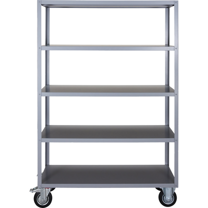 Shelf with 4 wheels, Mkrolley, gray