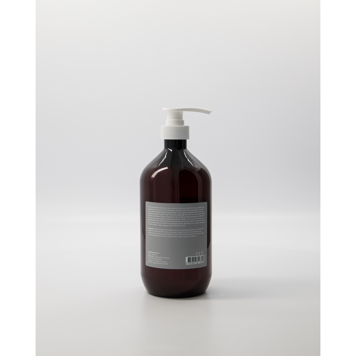 Volumising shampoo, brown