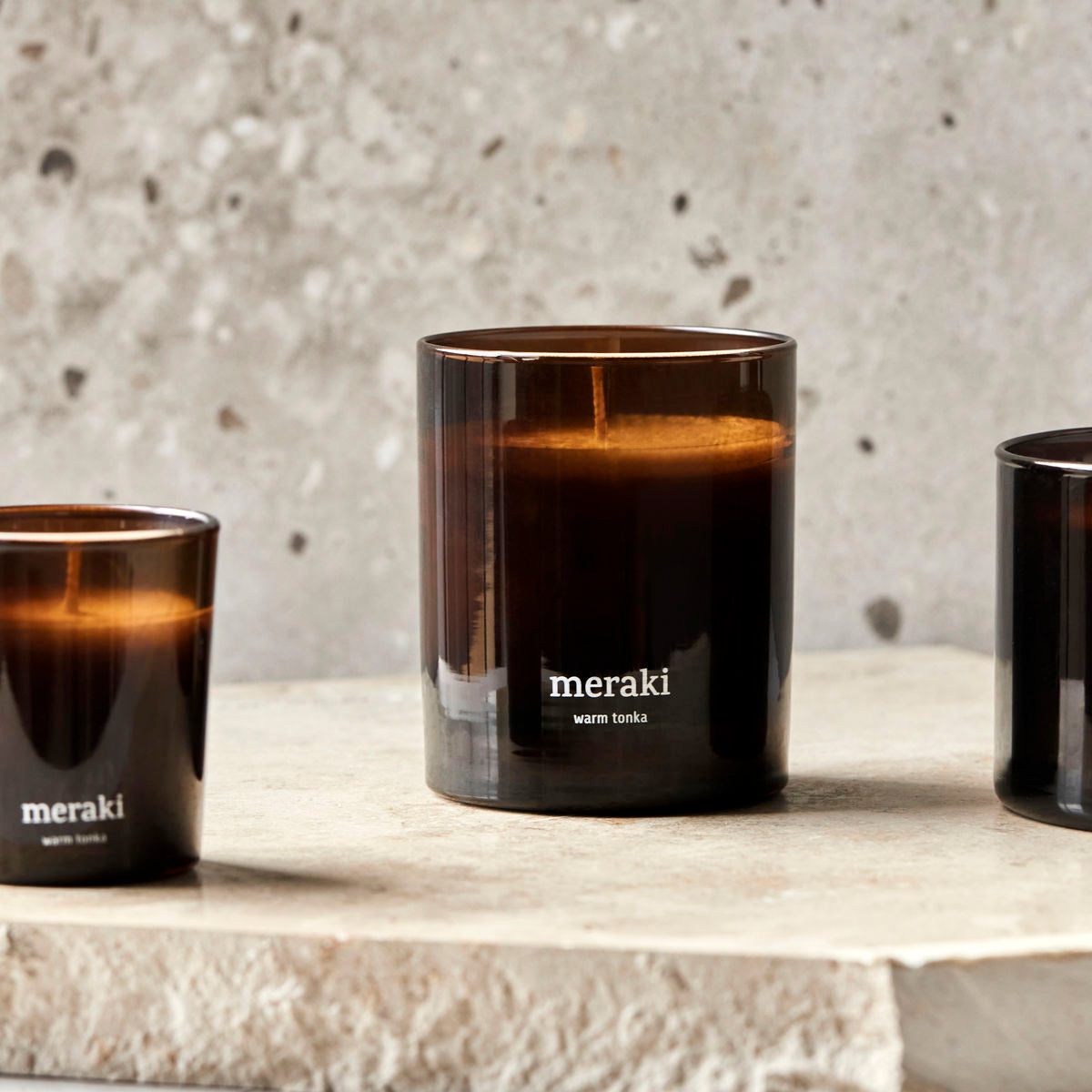 Scented candles, Warm Tonka