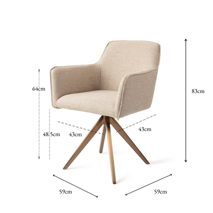 Hofu Dining Chair Wild Walnut