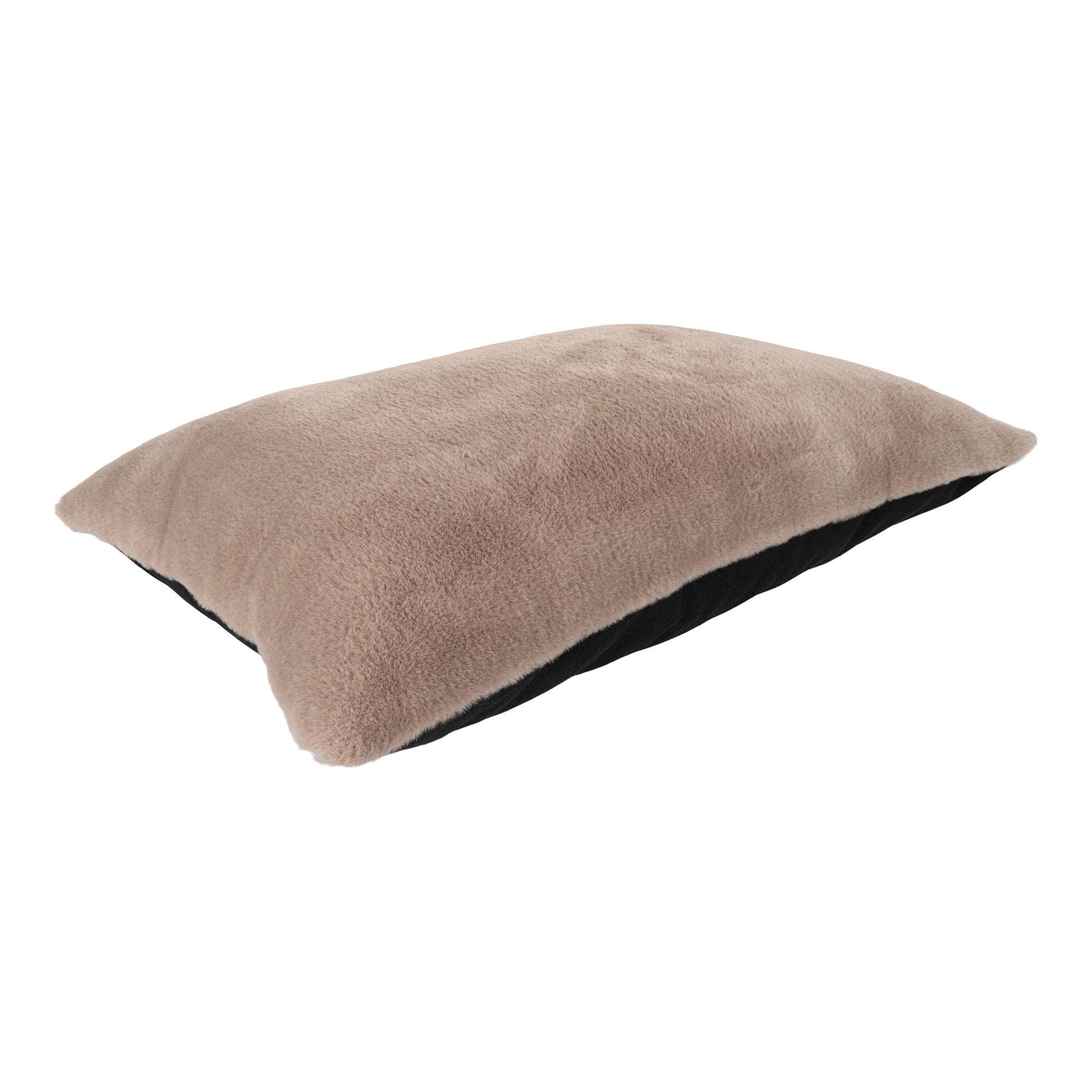 Evora pillow - pillow, light brown artificial fur, 45x60 cm