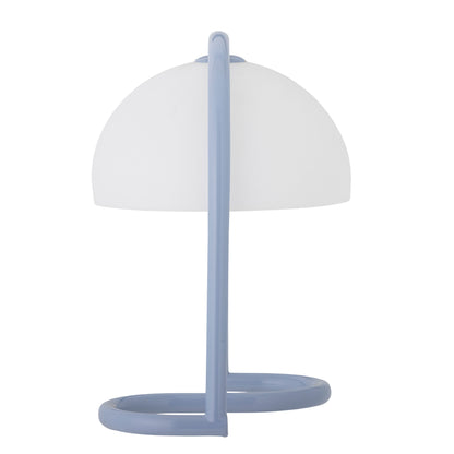 Bloomingville Favor Table lamp, blue, acrylic