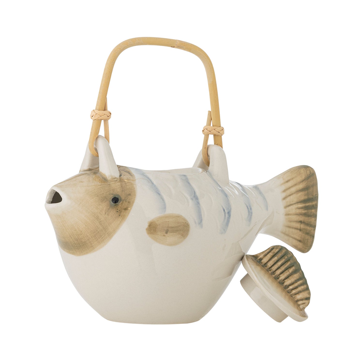 Creative Collection Wrenna Teapot, Gray, Stoneware