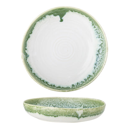 Creative Collection Prim serving dish, green, stoneware