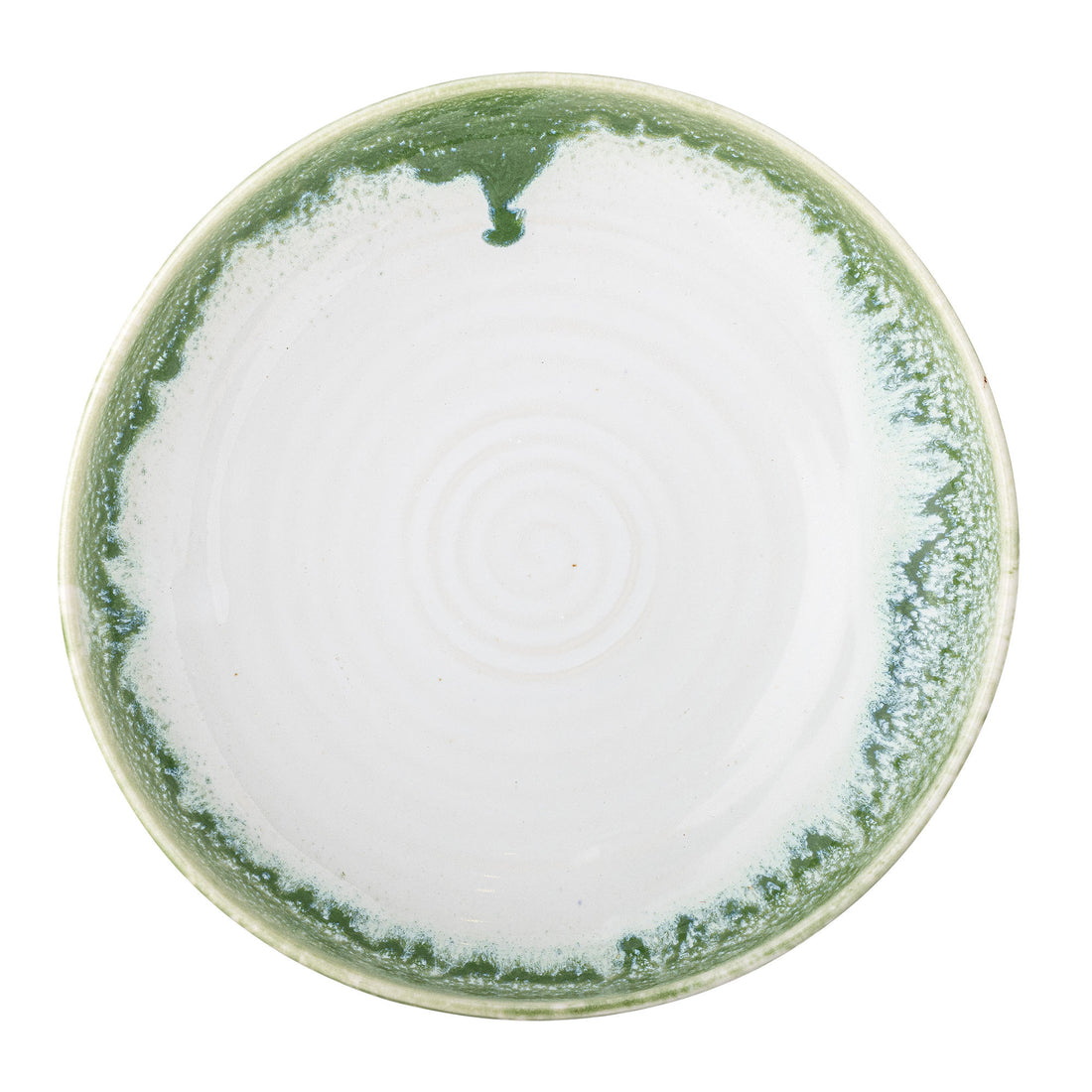 Creative Collection Prim serving dish, green, stoneware