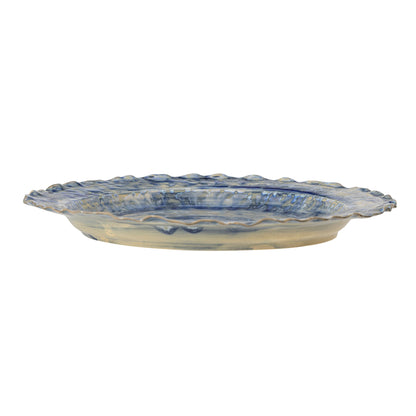 Creative Collection Rowan Serving Food, Blue, Stoneware