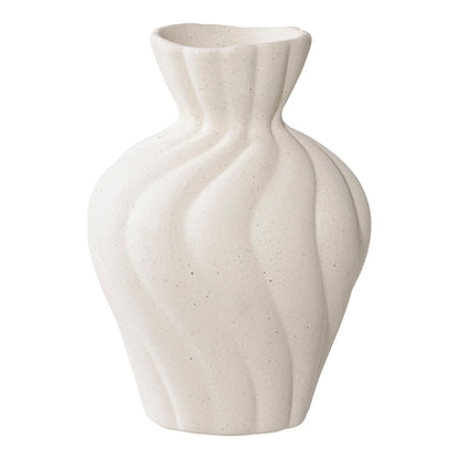 Vase - vase, ceramics, white, set of 2