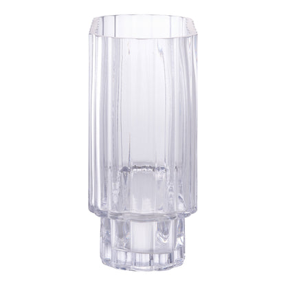 Vase, glass, clear&lt;br&gt;20x9x19.5 cm