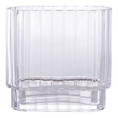 Vase, glass, clear&lt;br&gt;20x9x19.5 cm