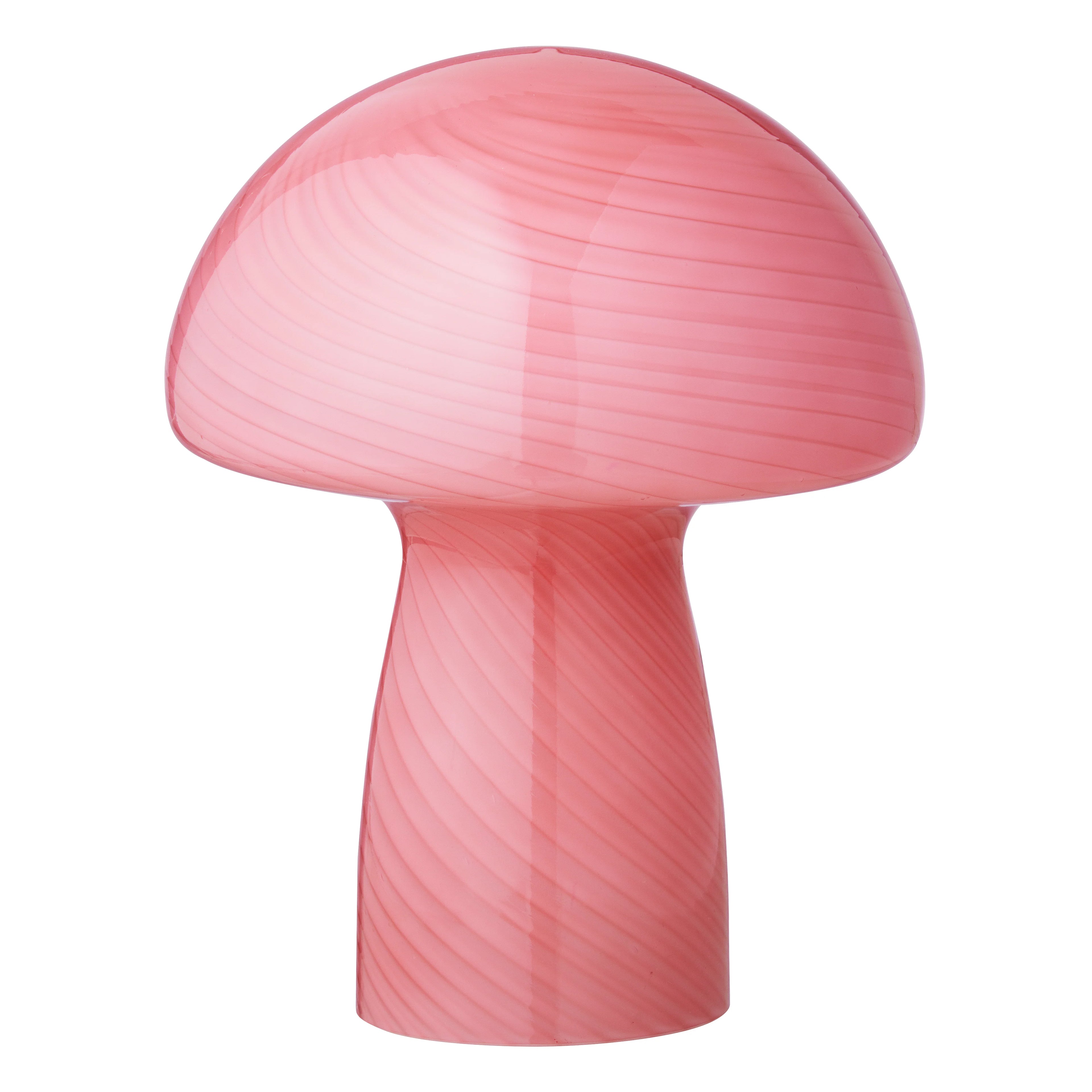 Bahne - Svampelampe - Mushroom bordlampe, Bubble Gum - H23 cm. - Bahne - DesignGaragen.dk