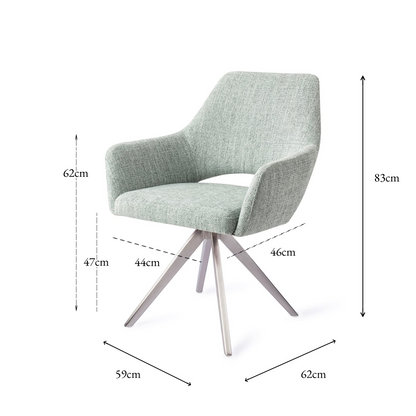 Yanai Dining Chair Soft Sage