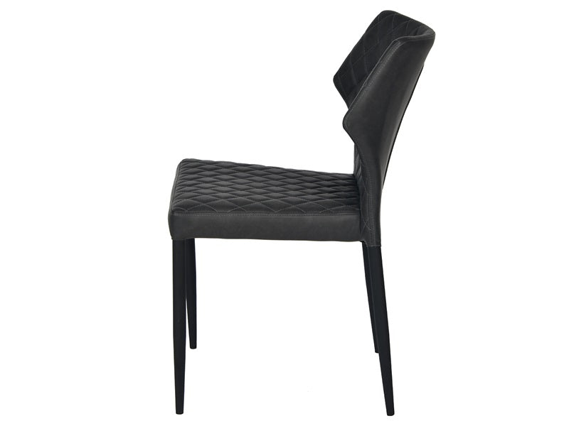 Ydun Dining Table Chair, Anthracite Gray