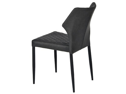 Ydun Dining Table Chair, Anthracite Gray