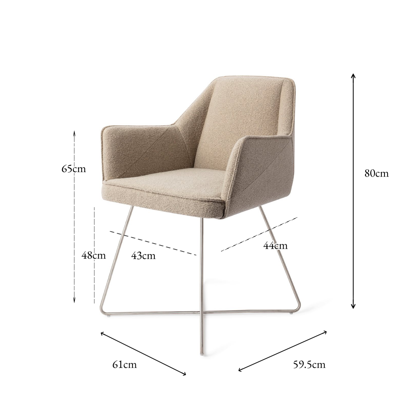 Tome Dining Chair Great Greige