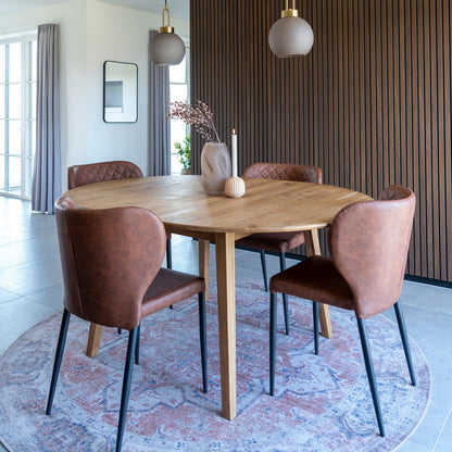 Dining table and 4 dining table chairs