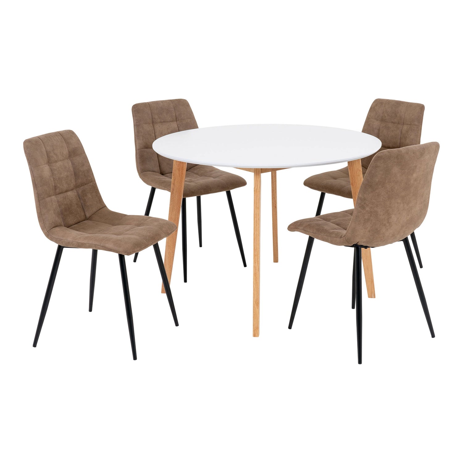 Dining table and 4 dining table chairs