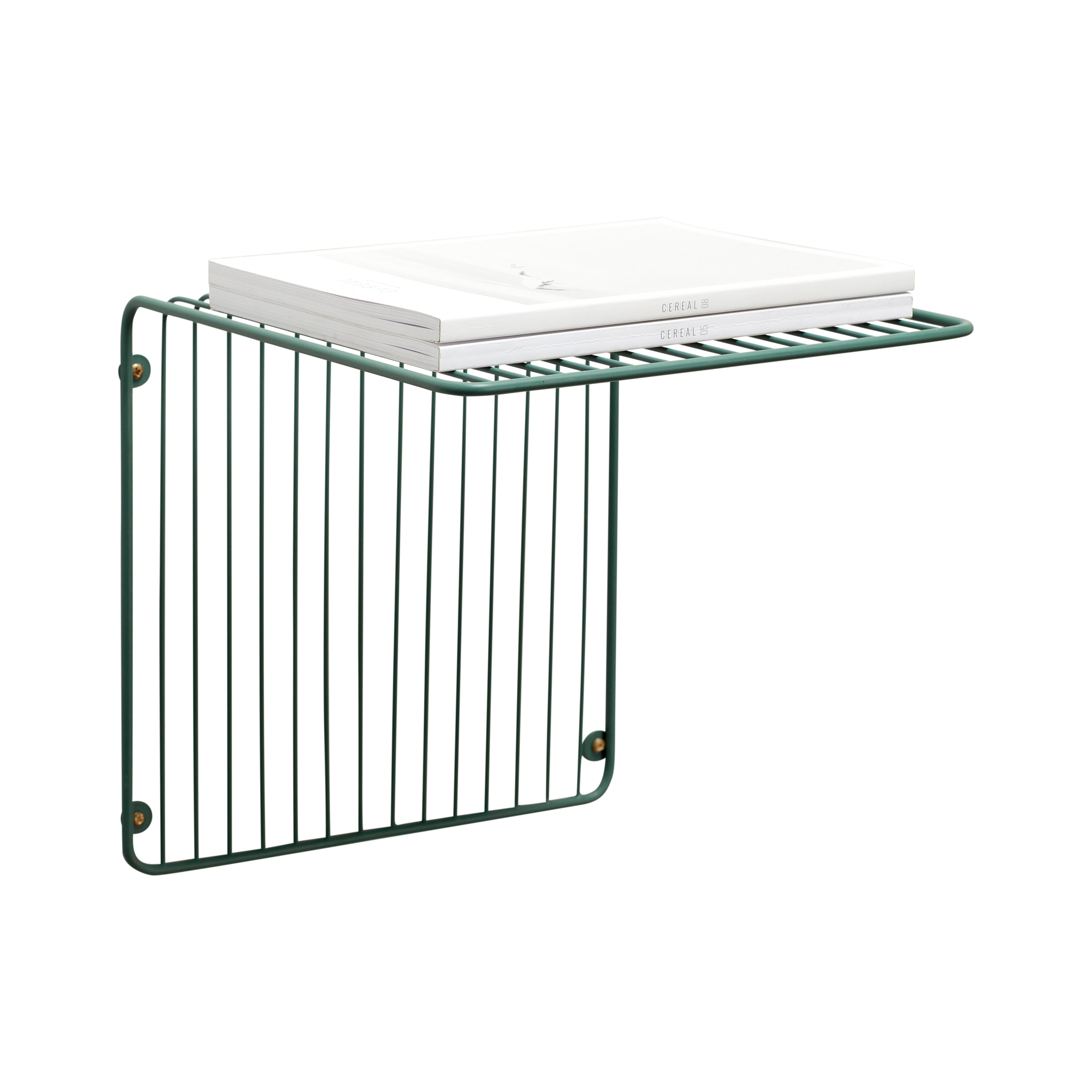 Slender Shelf Large Green - 31x31xh31cm