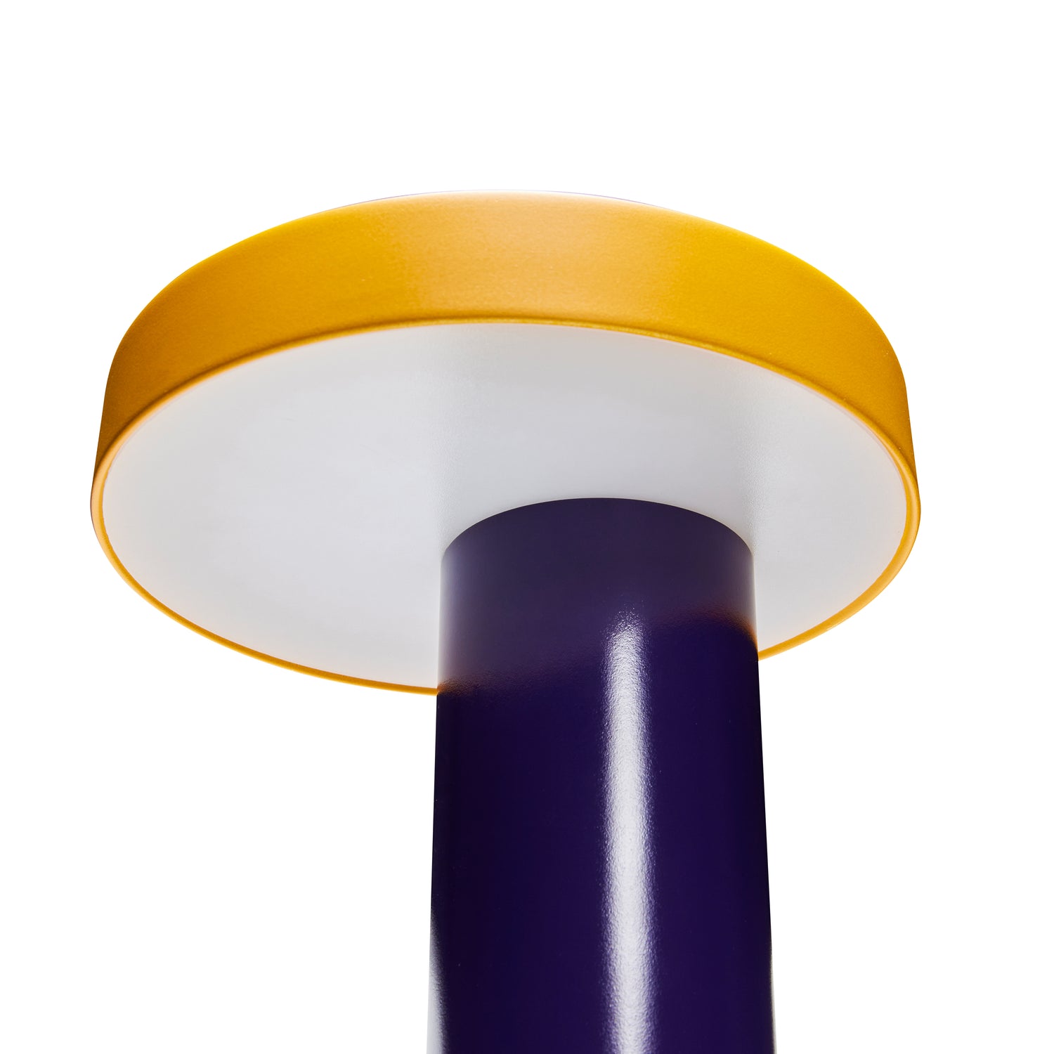 Magic table lamp purple/yellow - Ø20X H25cm, LED