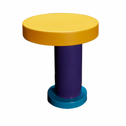 Magic table lamp purple/yellow - Ø20X H25cm, LED