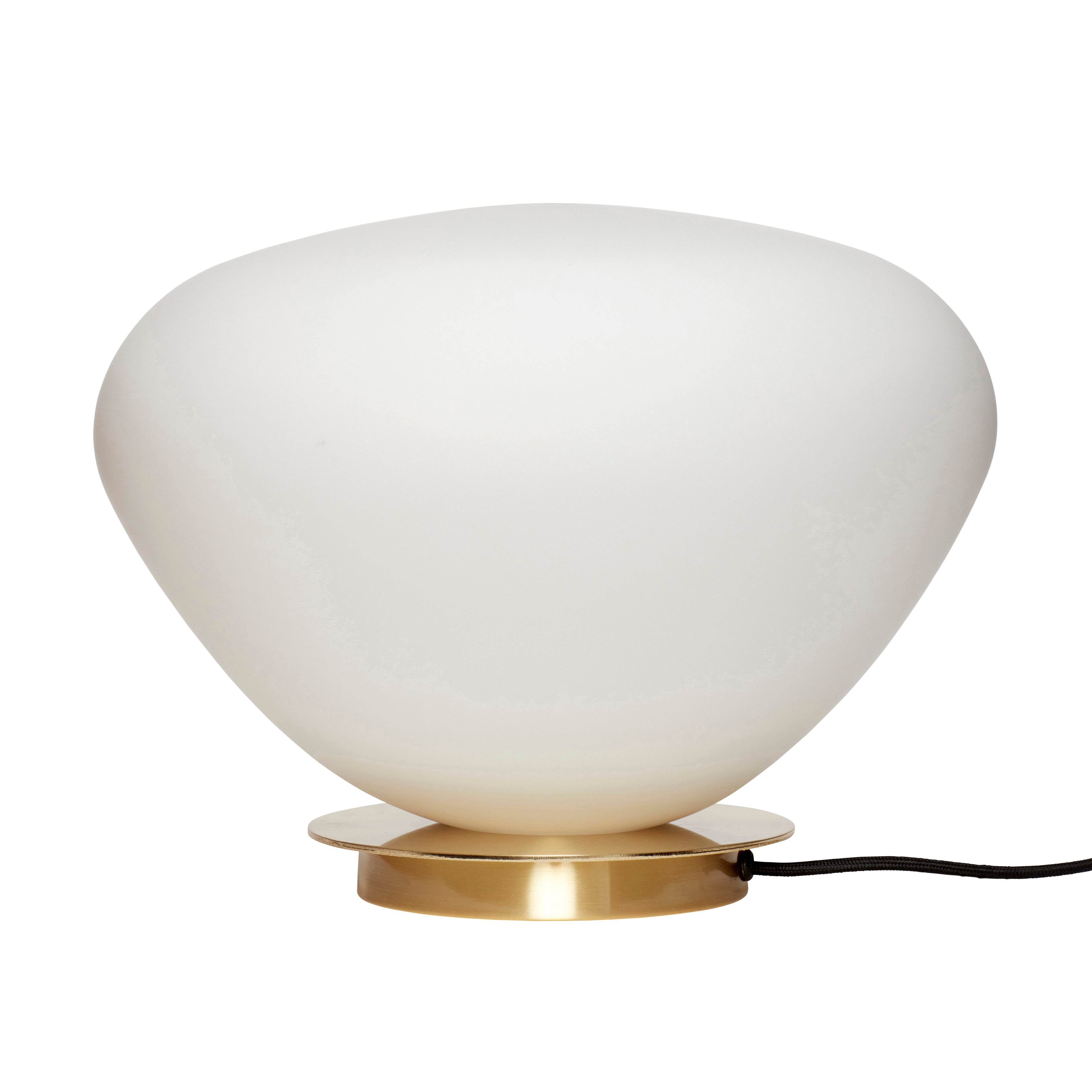 Hübsch Bean table lamp white