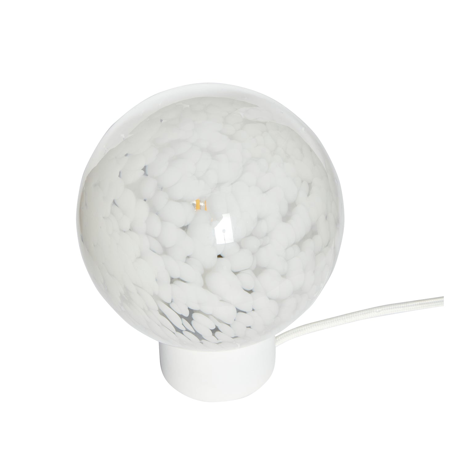 Cloud table lamp white - Ø15XH21CM