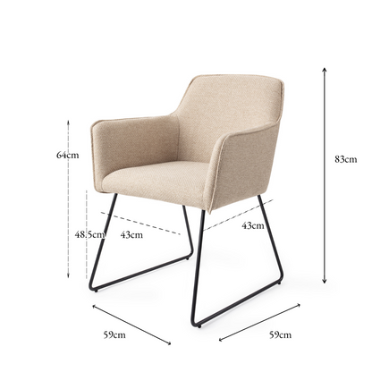 Hofu Dining Chair Wild Walnut